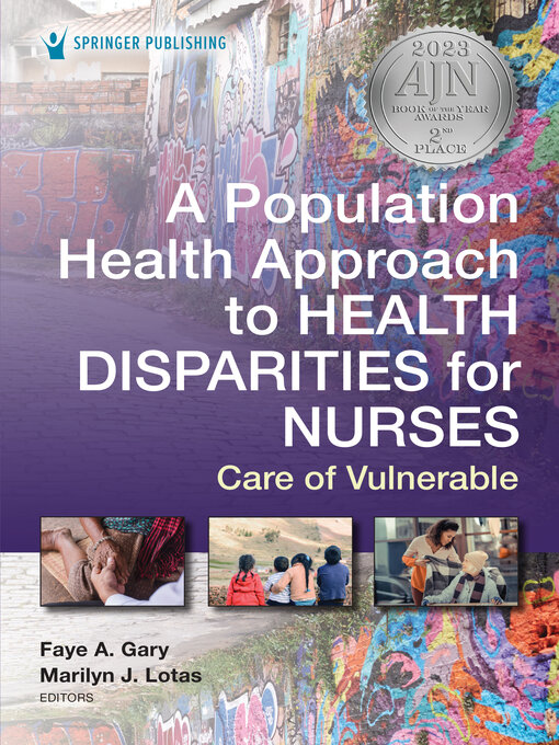 Title details for A Population Health Approach to Health Disparities for Nurses by Faye Gary - Available
